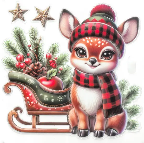 Samolepka na okna 19x25 cm 09