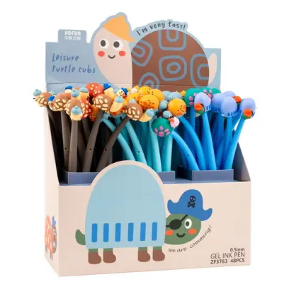 Pero gelové Silky 34 Turtle mix