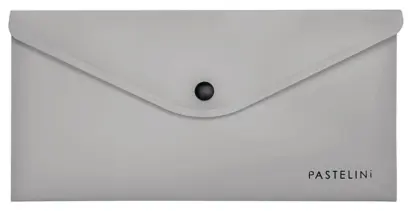 Obálka s drukem PASTELINI DL šedá