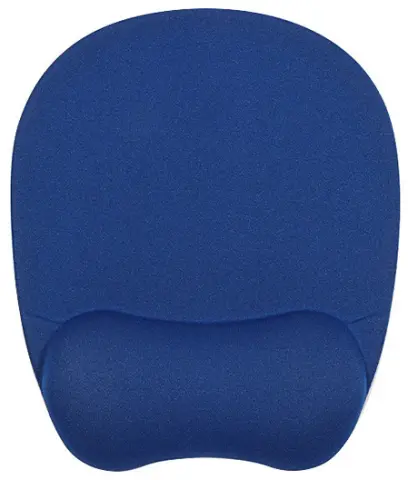 Podložka pod myš, ergonomická, paměťová pěna, námořnická modrá, Powerton