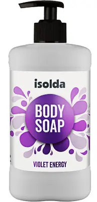 Mýdlo tělové Isolda Violet energy 400 ml