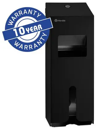 Zásobník na hygienické vložky a tampony Merida STELLA nerez mat černý