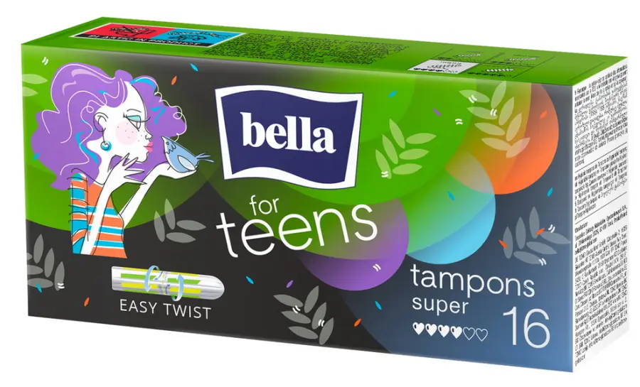 Tampony Bella for Teens 16 ks Super