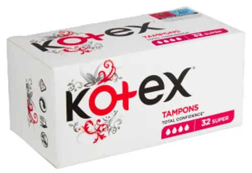 Tampony Kotex 32 ks Super
