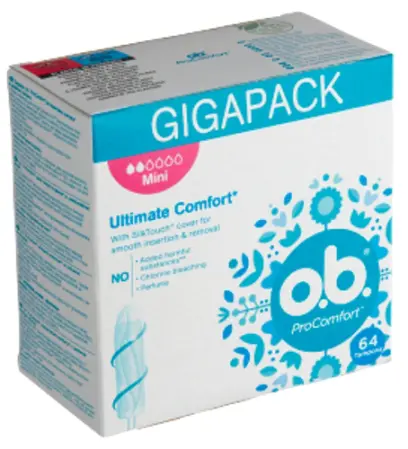 Tampony o.b. Pro Comfort 64 ks Mini