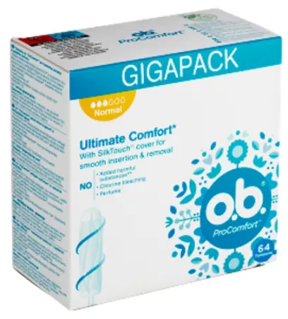 Tampony o.b. Pro Comfort 64 ks Normal