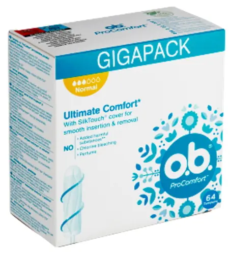 Tampony o.b. Pro Comfort 64 ks Normal
