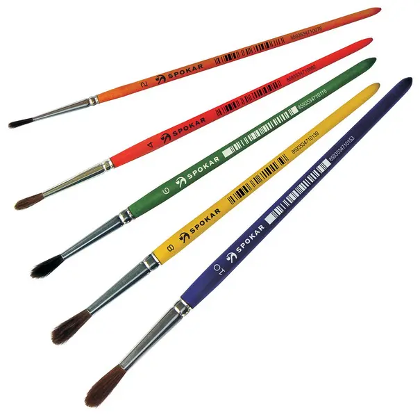 Štětce sada kulatý 3 ks 02-04-06 7102