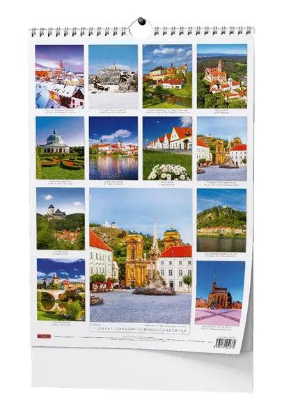 Kalendář nástěnný Česká republika - A3