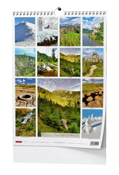 Kalendář nástěnný Krkonoše - A3