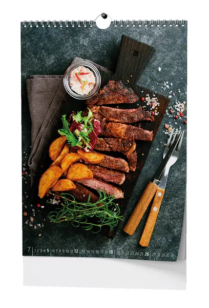 Kalendář nástěnný Gourmet  - A3