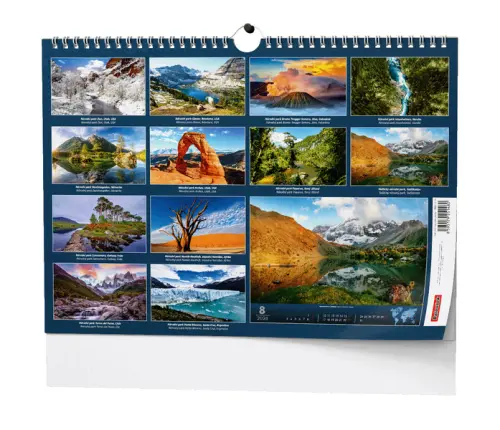 Kalendář nástěnný Světové národní parky