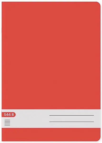 Sešit 544 bezdřevý, formát A5, 40 listů, linkovaný - 8 mm