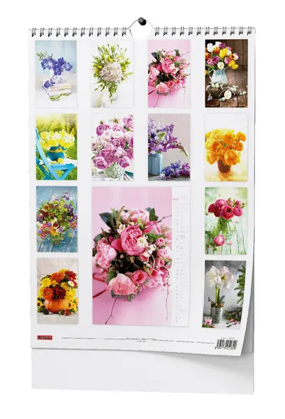 Kalendář nástěnný Květiny - A3