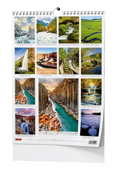 Kalendář nástěnný Řeka čaruje - A3