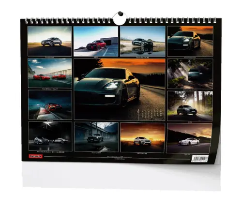 Kalendář nástěnný Dream Cars - A3