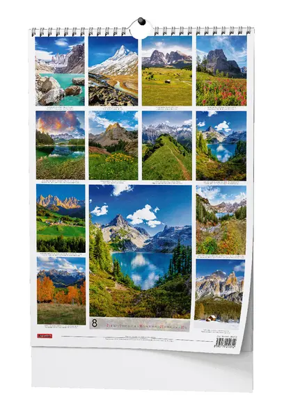 Kalendář nástěnný Hory - A3
