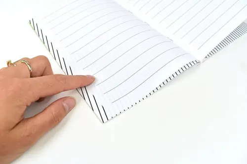 Sešit školní s lenochem pro sklon písma 512 L, 15 mm