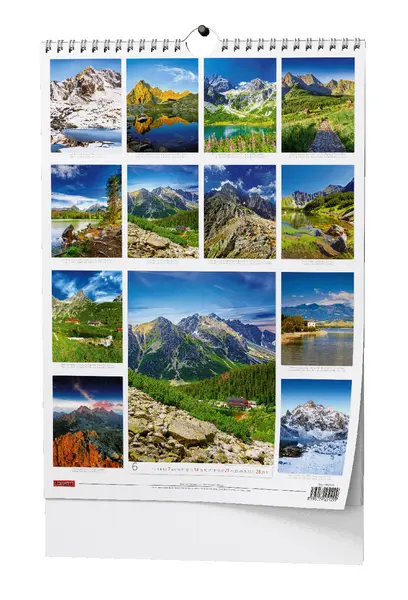 Kalendář nástěnný Tatry - A3