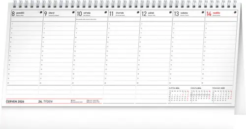 Kalendář stolní Manažerský daňový 2026, 33 x 14,5 cm