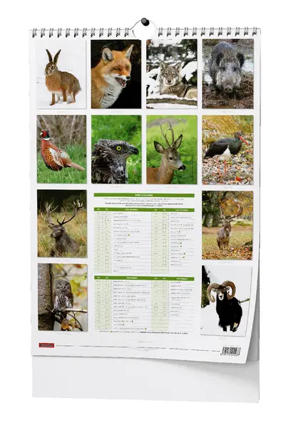 Kalendář nástěnný Myslivecký - A3