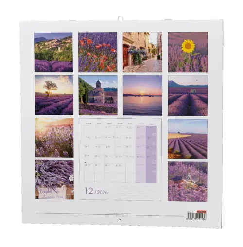 Kalendář nástěnný poznámkový Provence