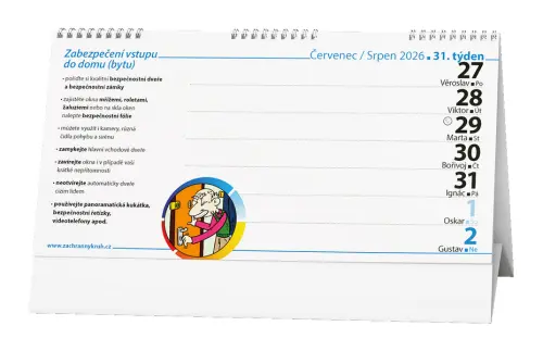 Kalendář stolní Kalendář pro naše babičky a dědečky