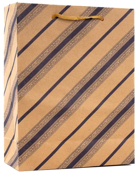 Taška papírová Craft střední 6 Ornament mix