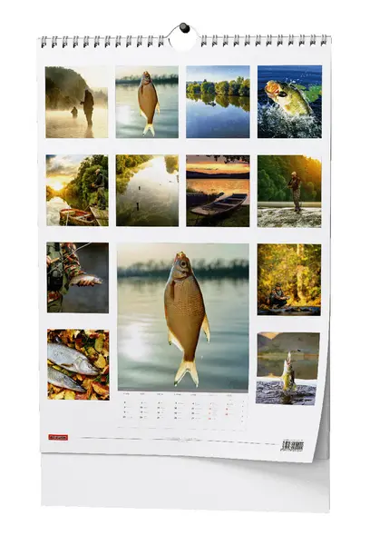 Kalendář nástěnný Rybářský - A3