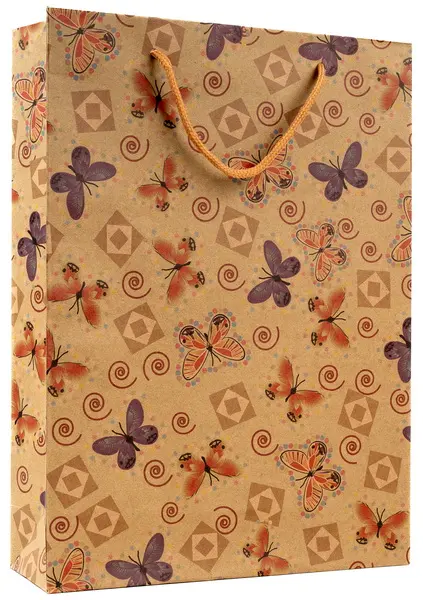 Taška papírová Craft velká 5 Ornament mix