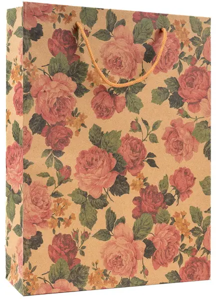 Taška papírová Craft velká 5 Ornament mix