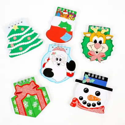 Blok spirálový Wire 05 Vánoce mix