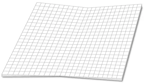 Sešit 4210 bezdřevý formát A4 čtverečkovaný 20 listů 10 x 10 mm