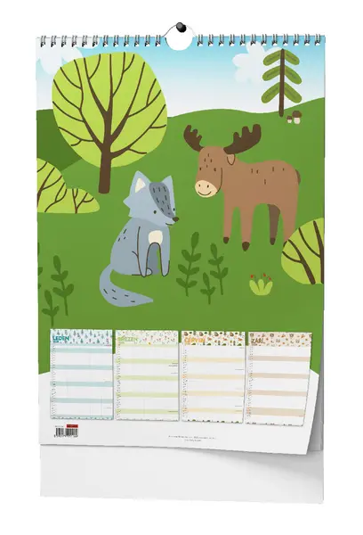 Kalendář nástěnný rodinný plánovací - A3