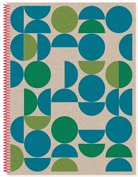 Blok spirálový A4 linka 50 listů College recyklovaný