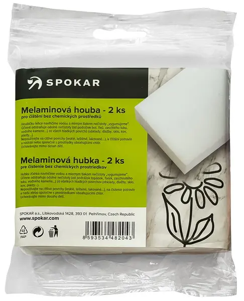 Melaminová houba 2ks