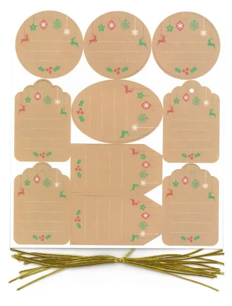 Jmenovky na dárky Christmas 03