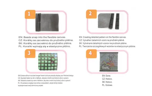 Mozaika korálková Inset 04