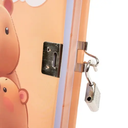 Zápisník se zámkem B6 Capybara mix
