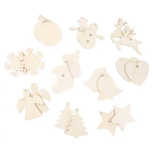 Sada dřevěných ozdoz DPDN-230