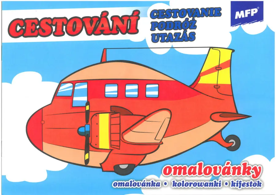 Omalovánky A5 Cestování MFP