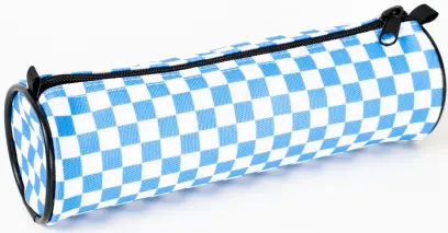 Penál rolka Checkers 1 modrý