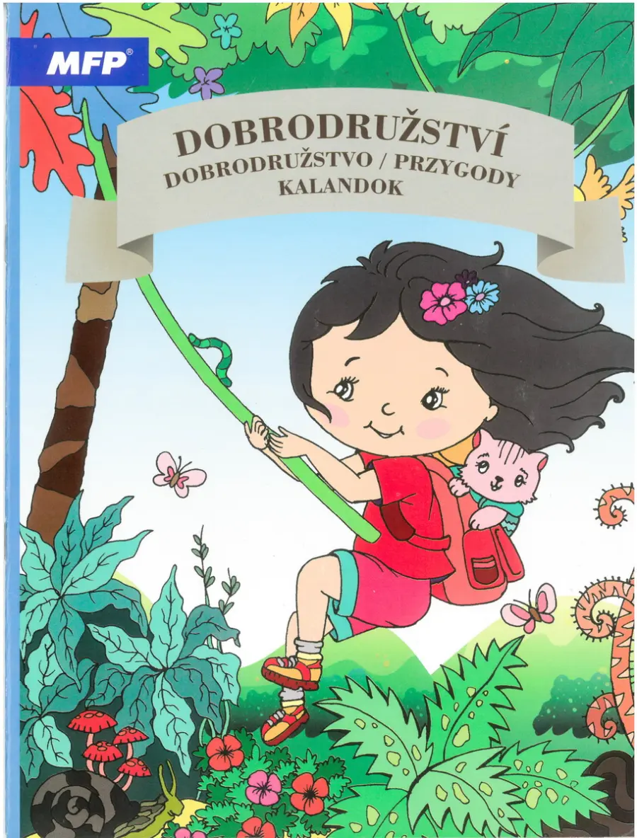 Omalovánka A4 Dobrodružství MFP