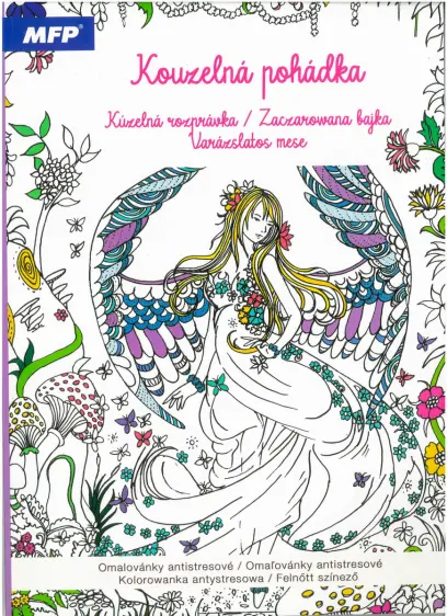 Omalovánka antistresová Kouzelná pohádka 210x290mm MFP