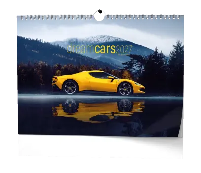 Kalendář nástěnný Dream Cars - A3