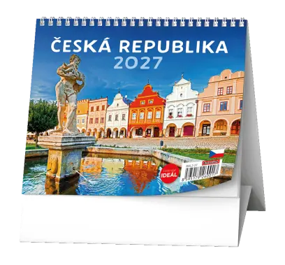 Kalendář stolní IDEÁL - Česká republika
