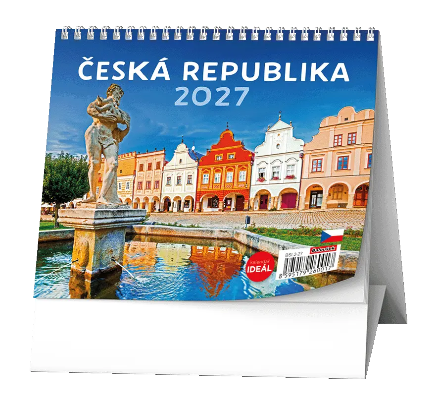 Kalendář stolní IDEÁL - Česká republika