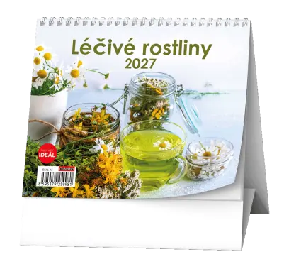 Kalendář stolní IDEÁL - Léčivé rostliny
