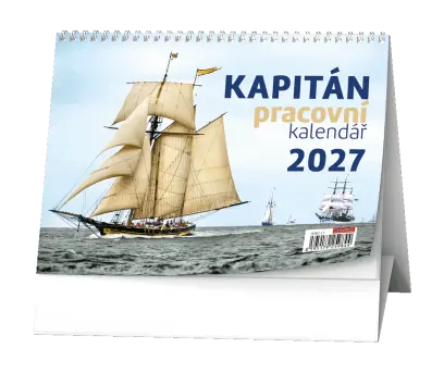Kalendář stolní Kapitán