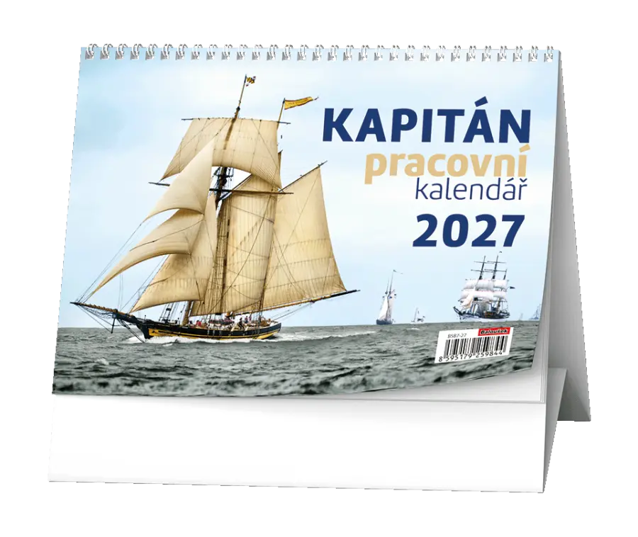 Kalendář stolní Kapitán
